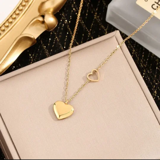 Dual heart chain✨
