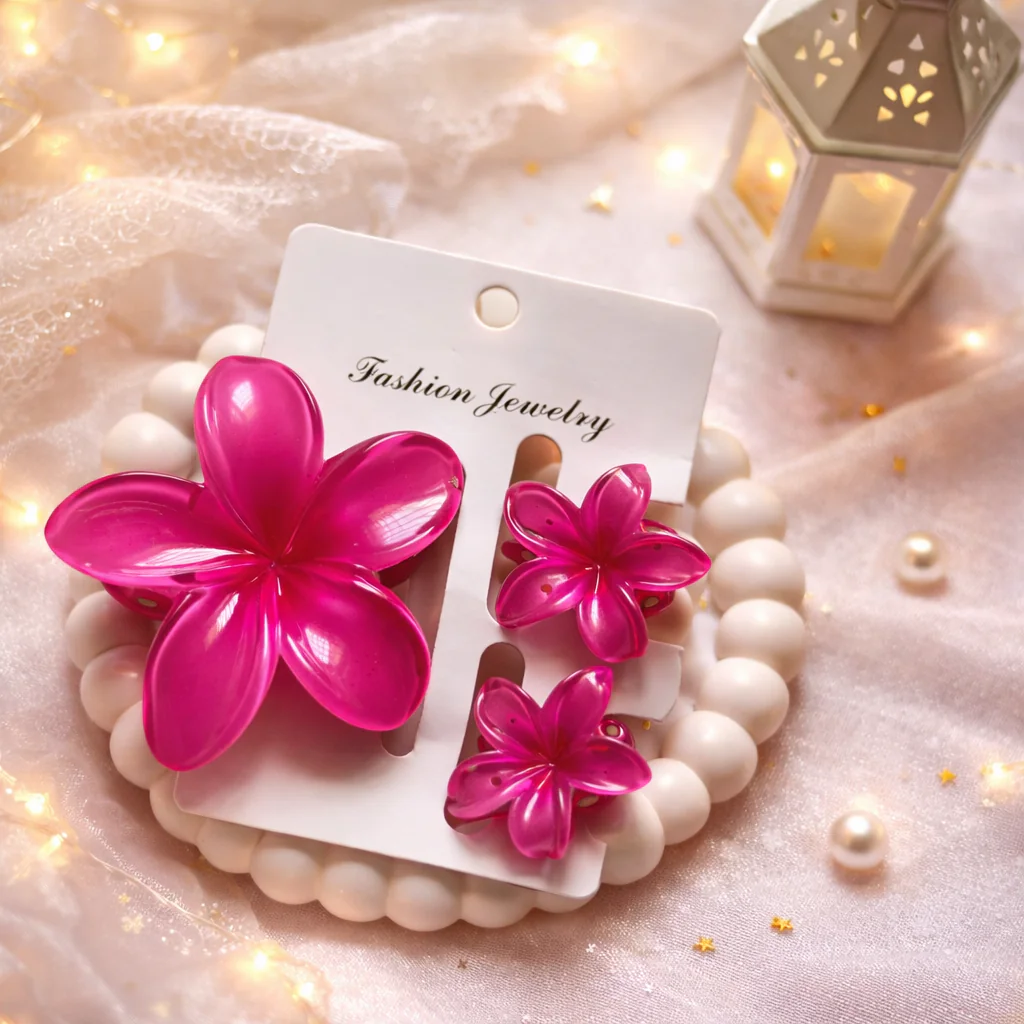 Set of 3 flower claws