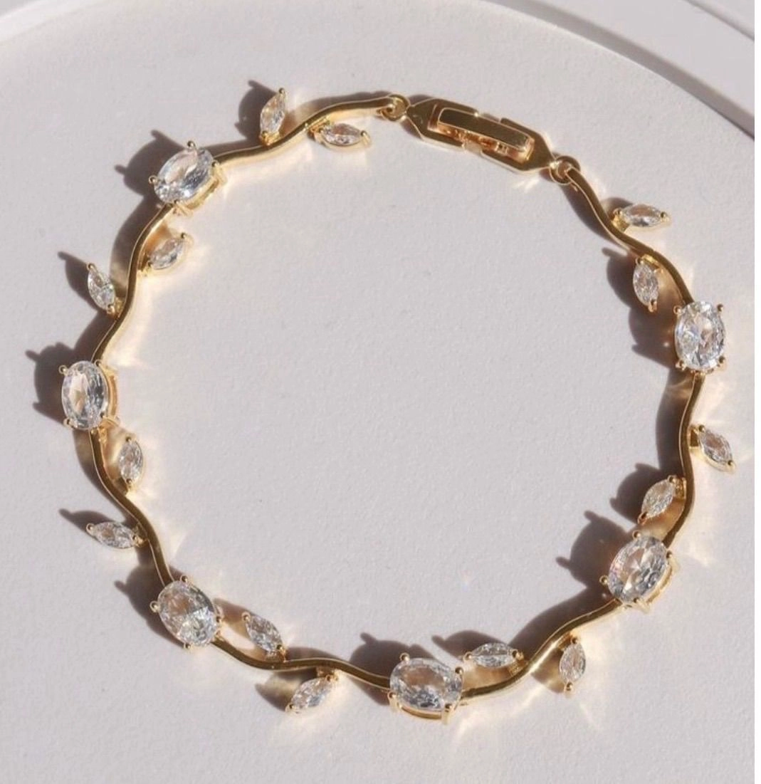 White tulip bracelets
