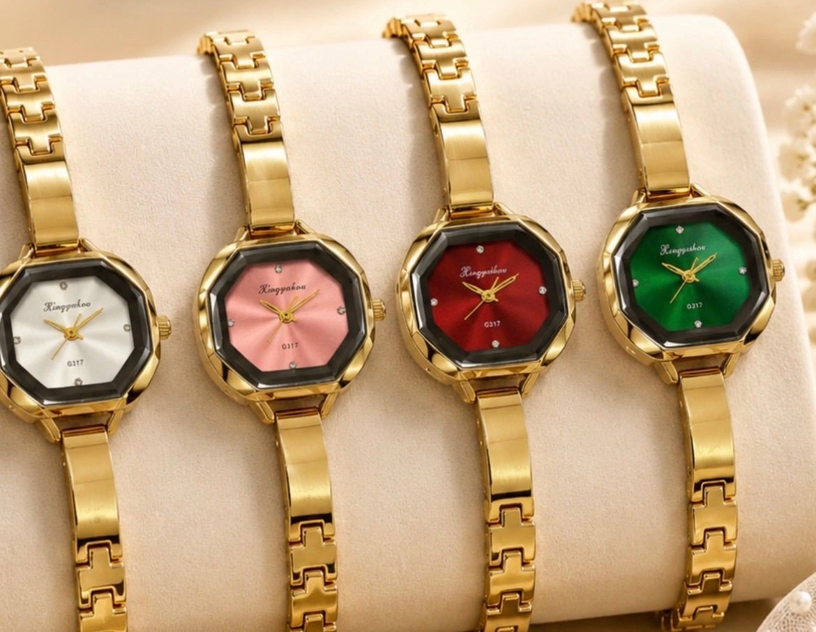 Hexagonal vintage watch 2