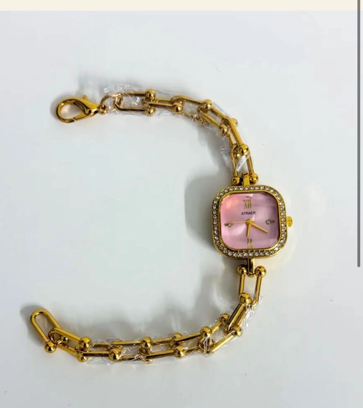 Square dial ( pink)