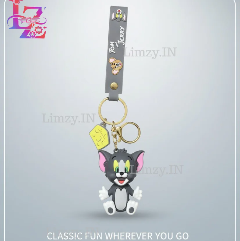 Keychain TOM Sitting (big size) High Quality PVC