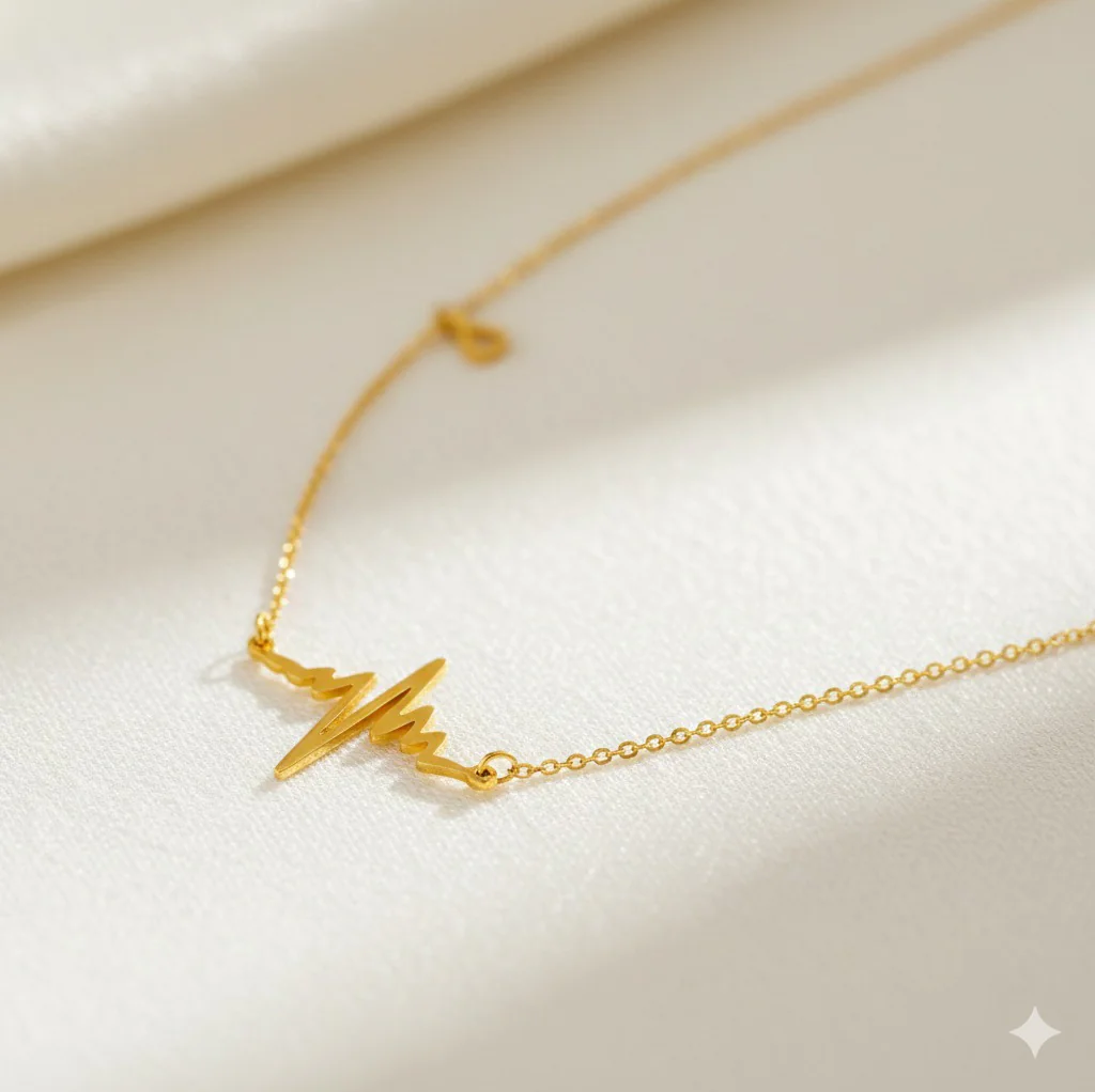 Heartbeat Chain Necklace