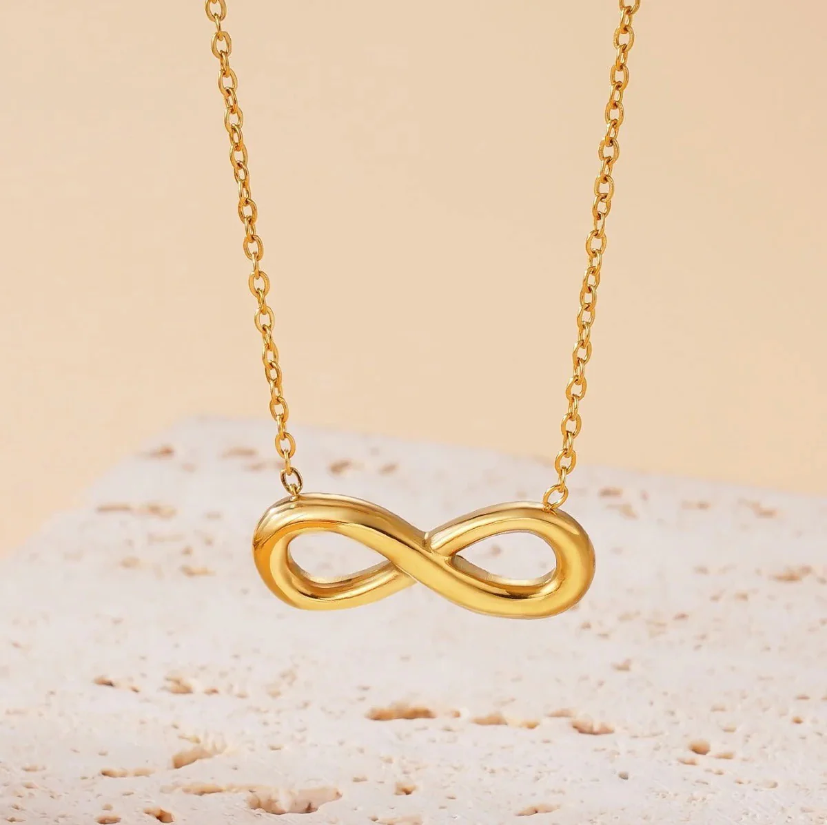 Gold Infinity Necklace