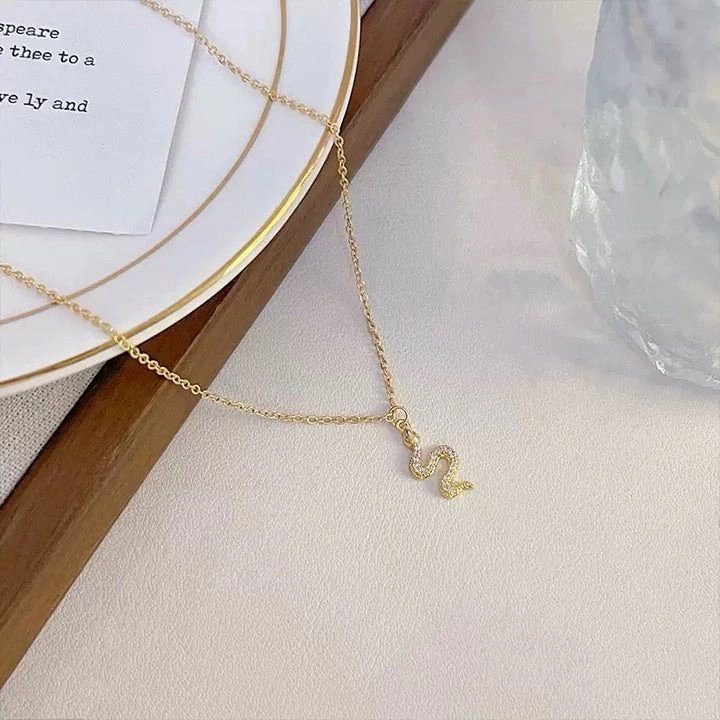 Snake Pendant Necklace