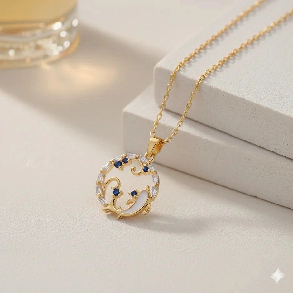 Dolphin Pendant Necklace