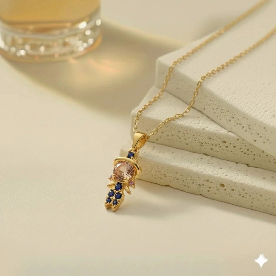 Girl Charm Necklace