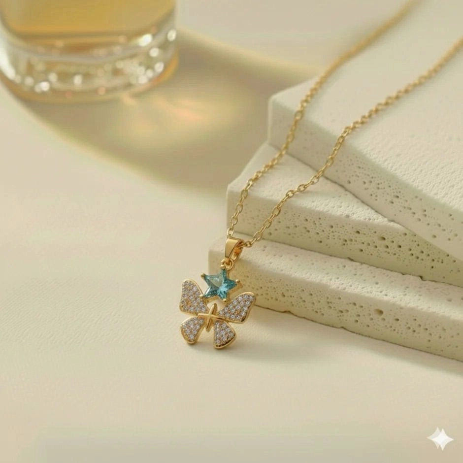 Butterfly Pendant Necklace