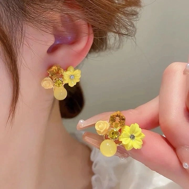Sunflower Earrings
