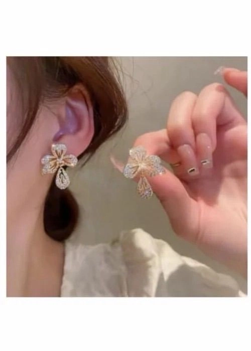 Crystal Blossom Earrings