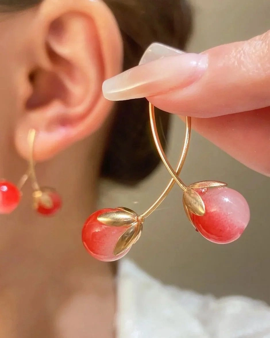 Cherry Blush Earrings