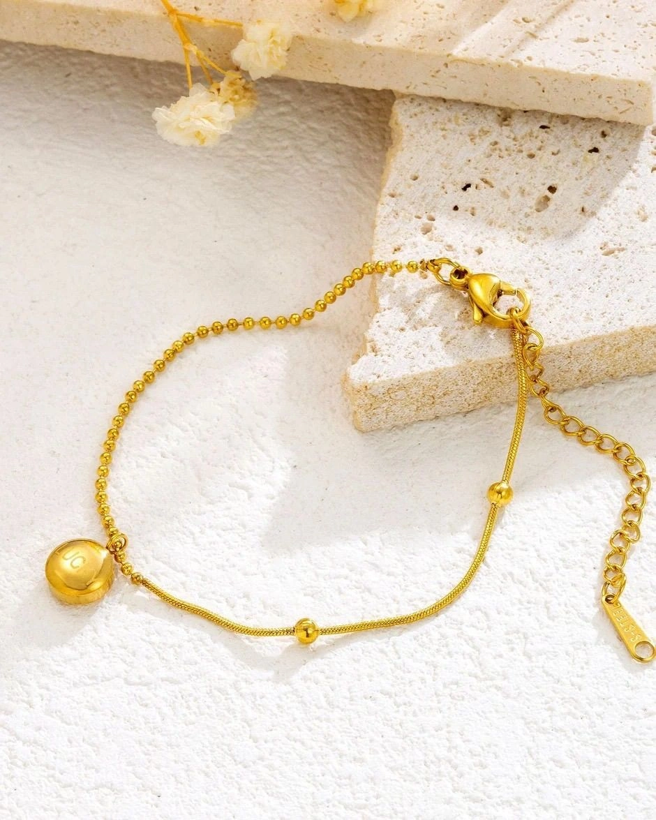 Gold Charm Bracelet