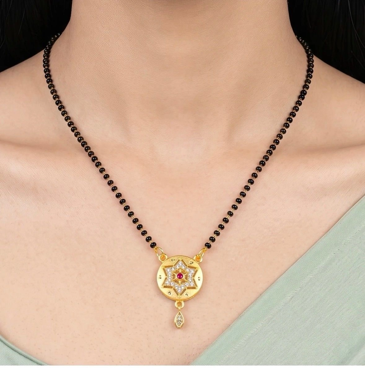 Tara Jyoti Diamond Mangalsutra - HOTM01