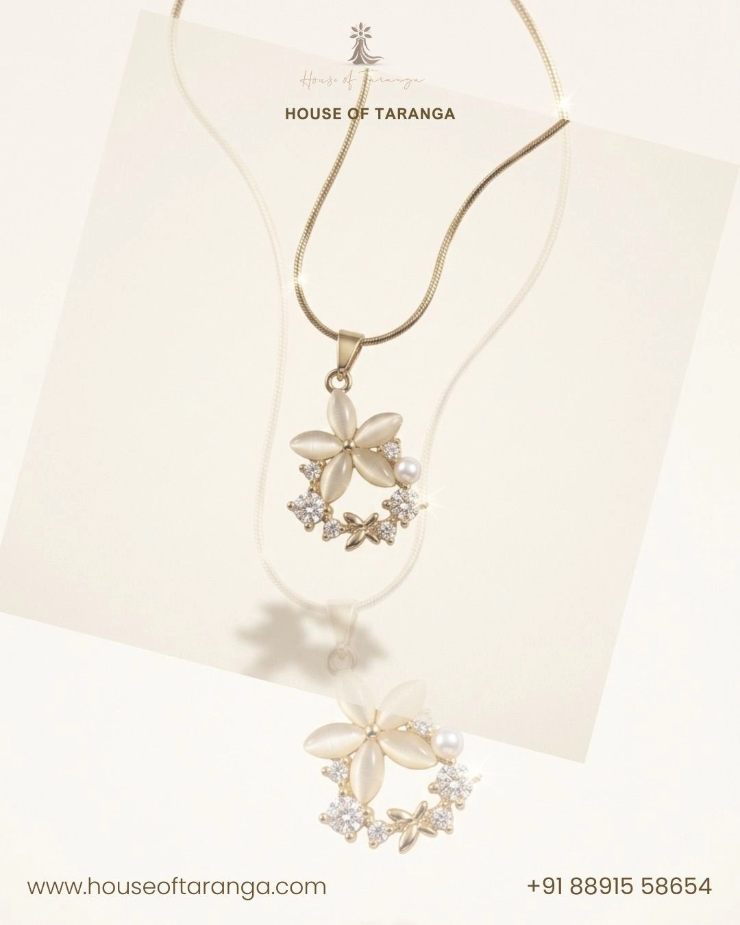 Pearl Blossom Necklace