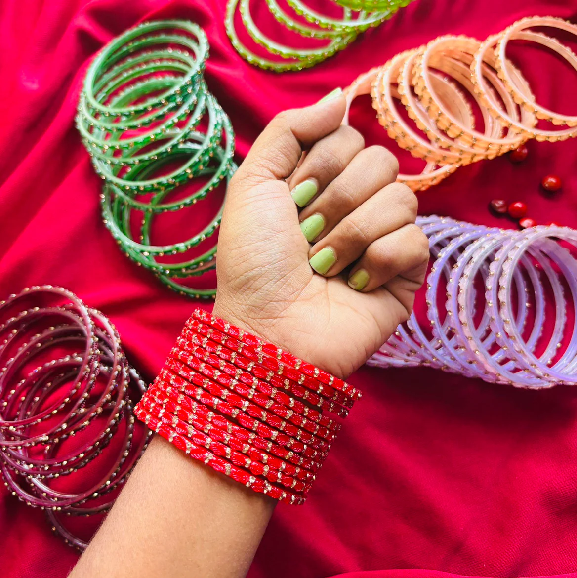 Ithal Glass Bangles