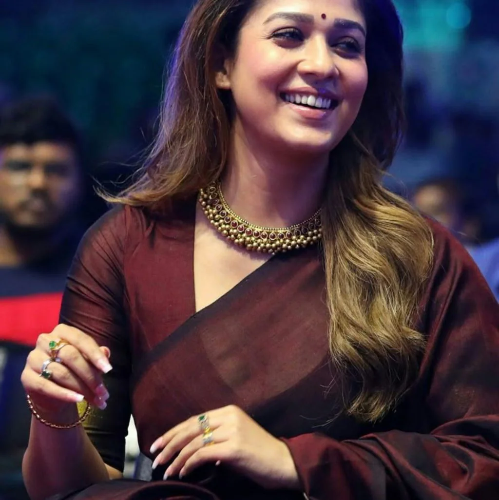 Nayanthara Khadi Cotton Saree