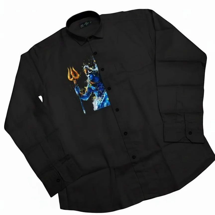 Lord Shiva Printed Shirt 4
