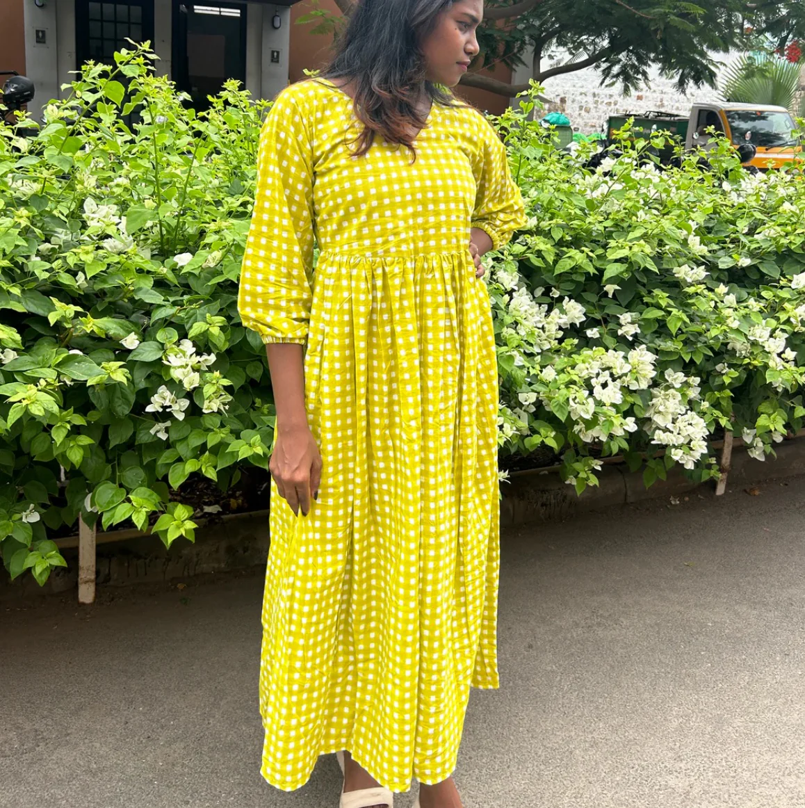 YELLOW GINGHAM