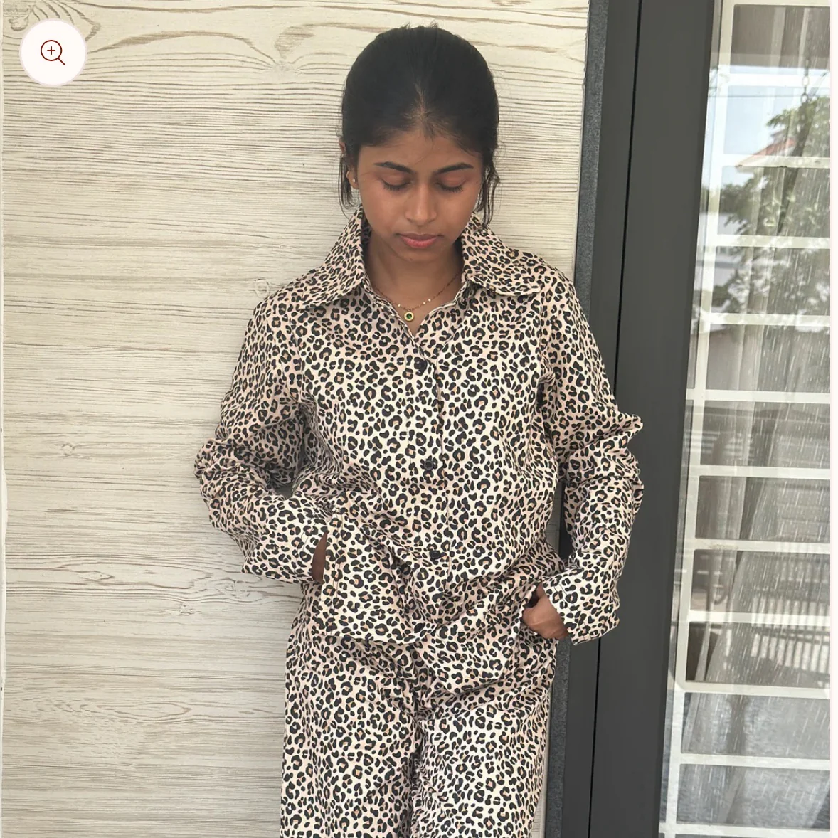 LEOPARD PRINT(pant set)