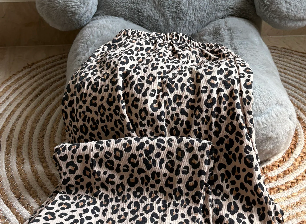 Leopard print pant 2