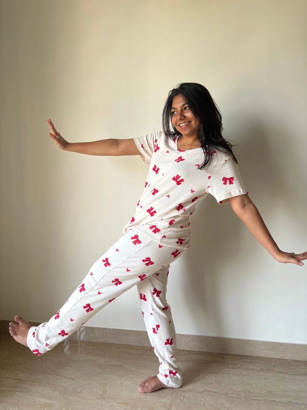 Cherry bow bliss set 2