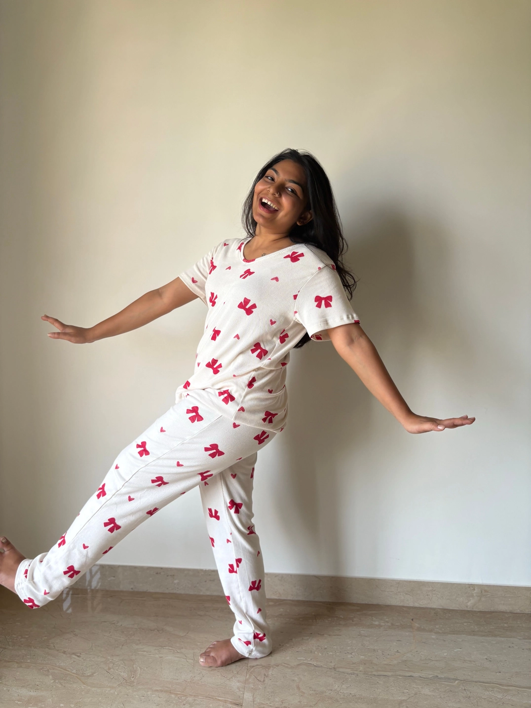 Cherry bow bliss set 3