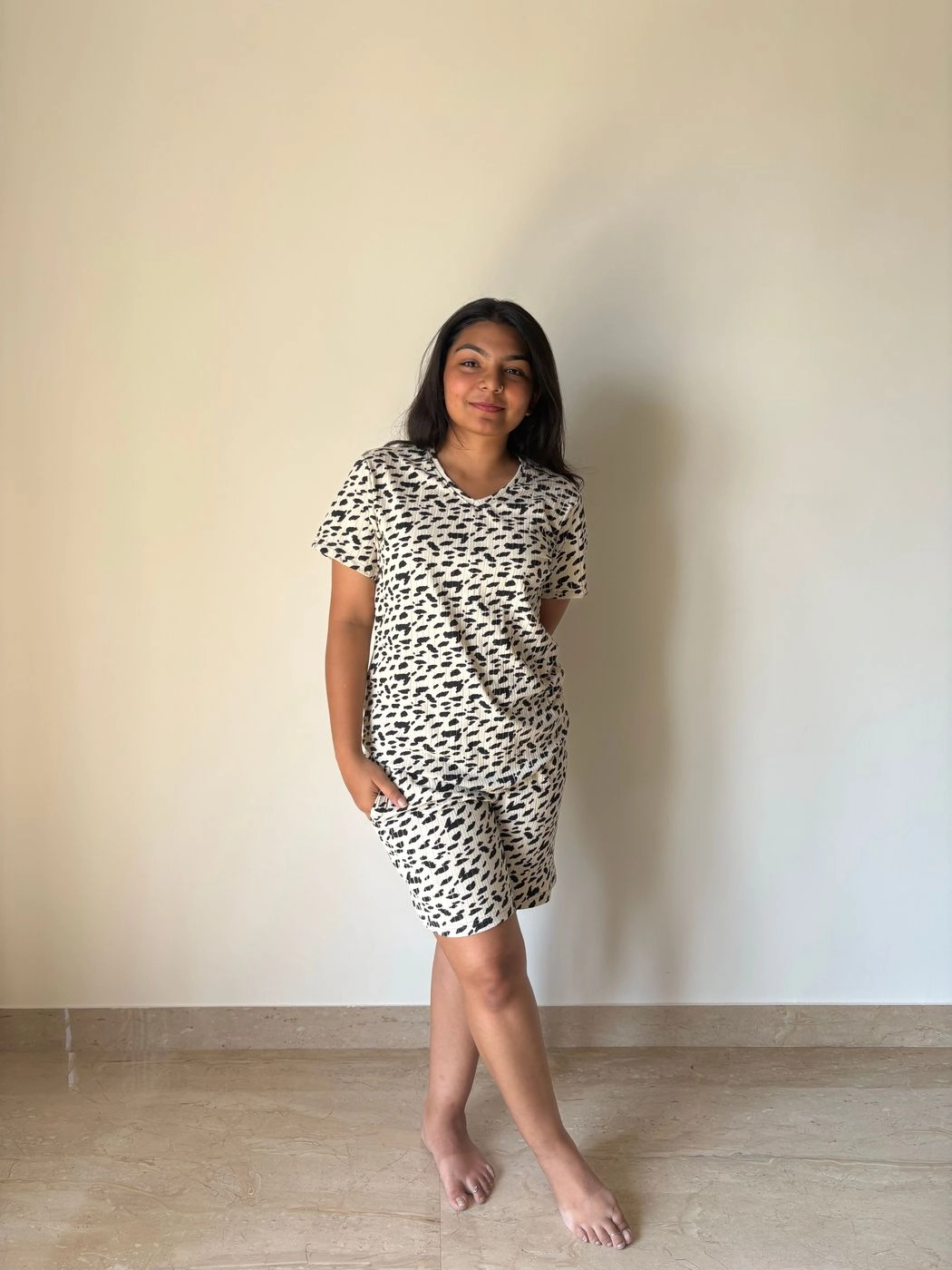 Cow print (shorts set)