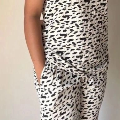 Cow print (shorts set) 4