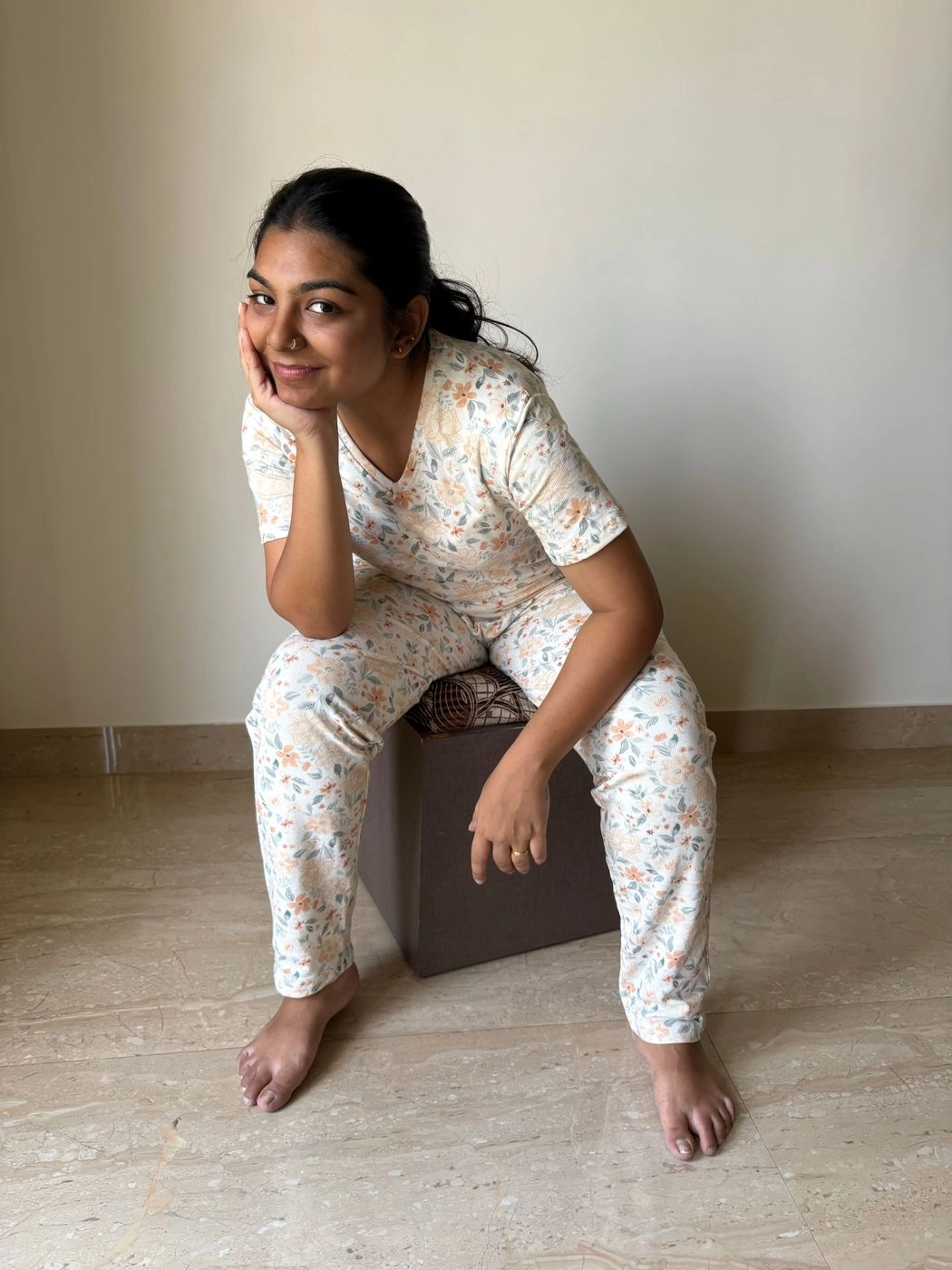 Soft bloom (pant set)