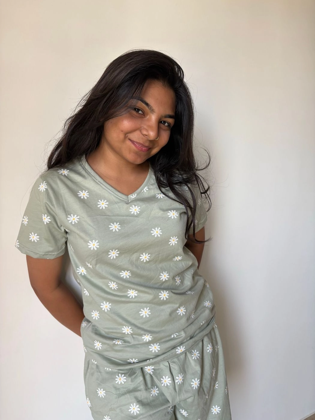 Daisy floral set (shorts set) 3