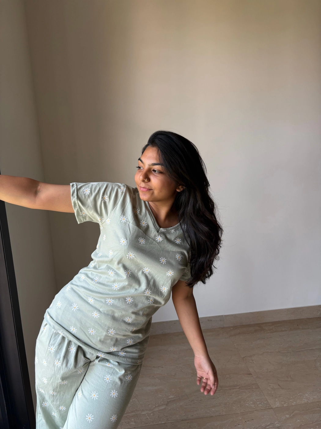 Daisy floral set(pant set) 2