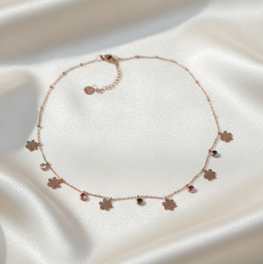 Anti tarnish charm Neklace