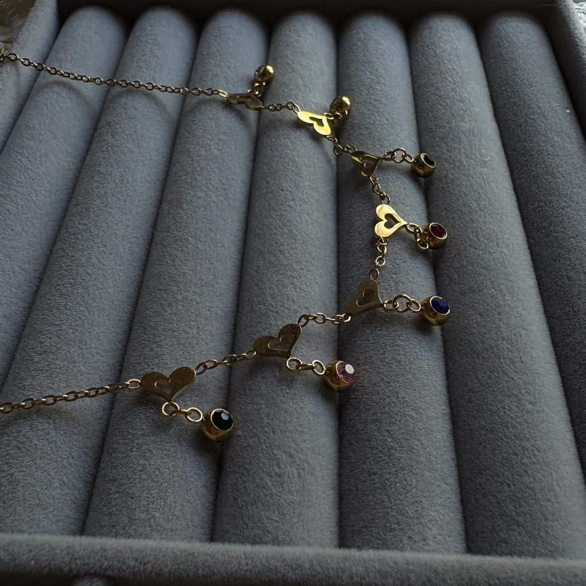 Anti tarnish charm Neklace 2