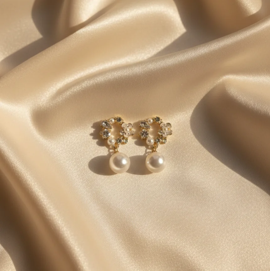 Pearl drop Earring 2