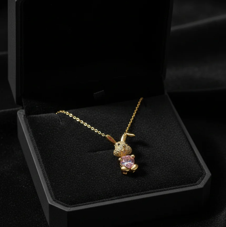 Rabbit pendant Anti tarnish Neklace 2