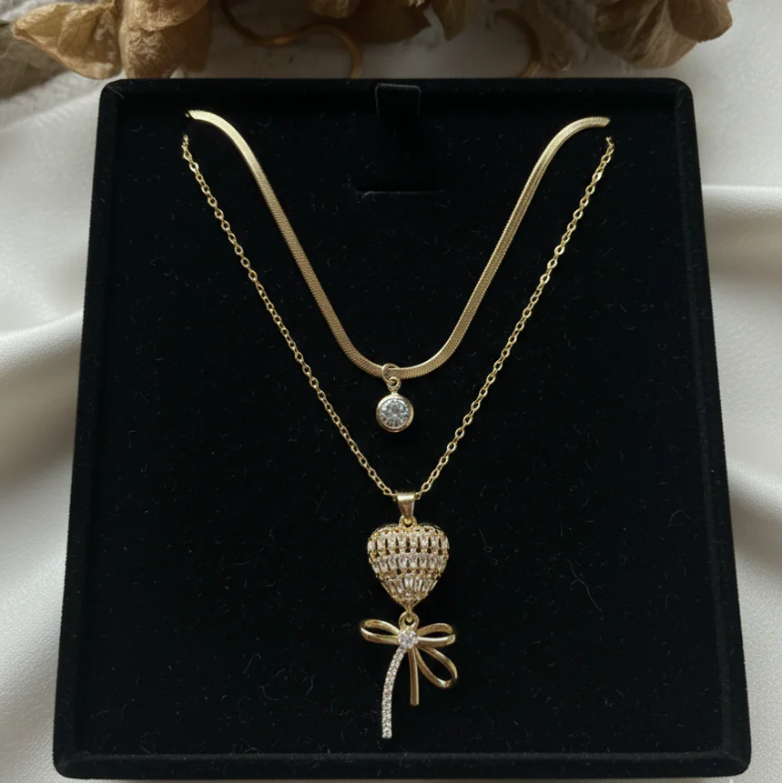 Double Layer Anti tarnish Neklace 2