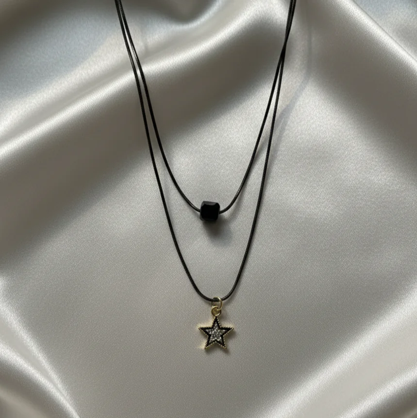 Stainless steel Double layer Chain