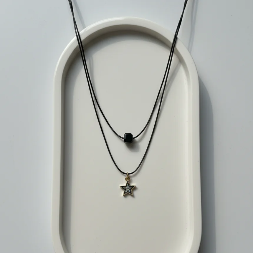 Stainless steel Double layer Chain 2