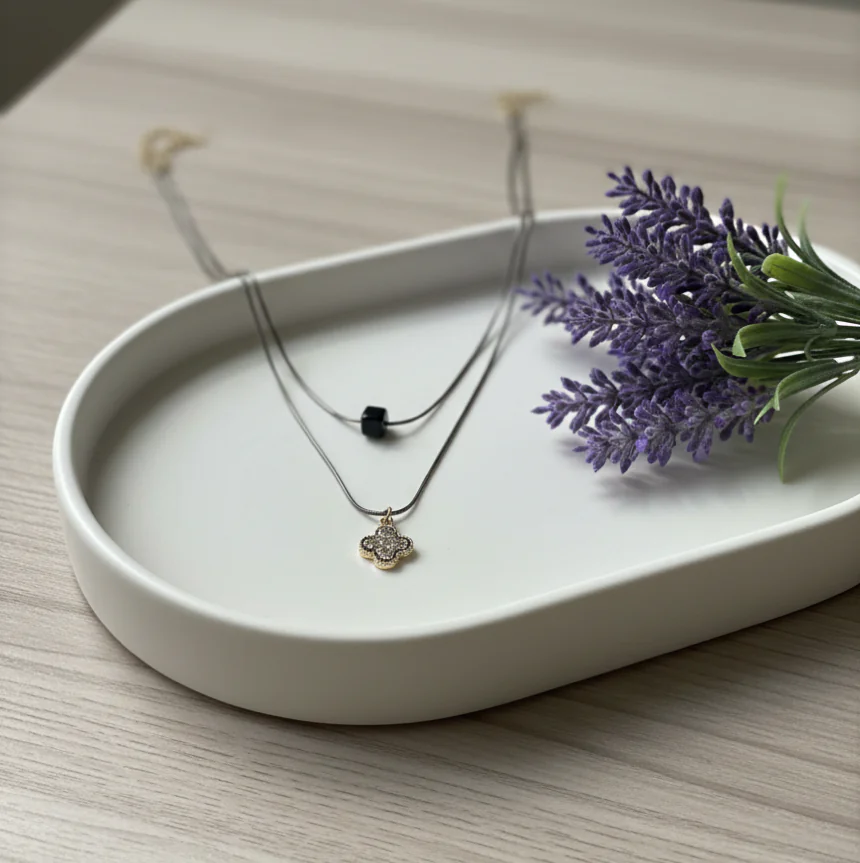 Stainless steel Double layer chain 2