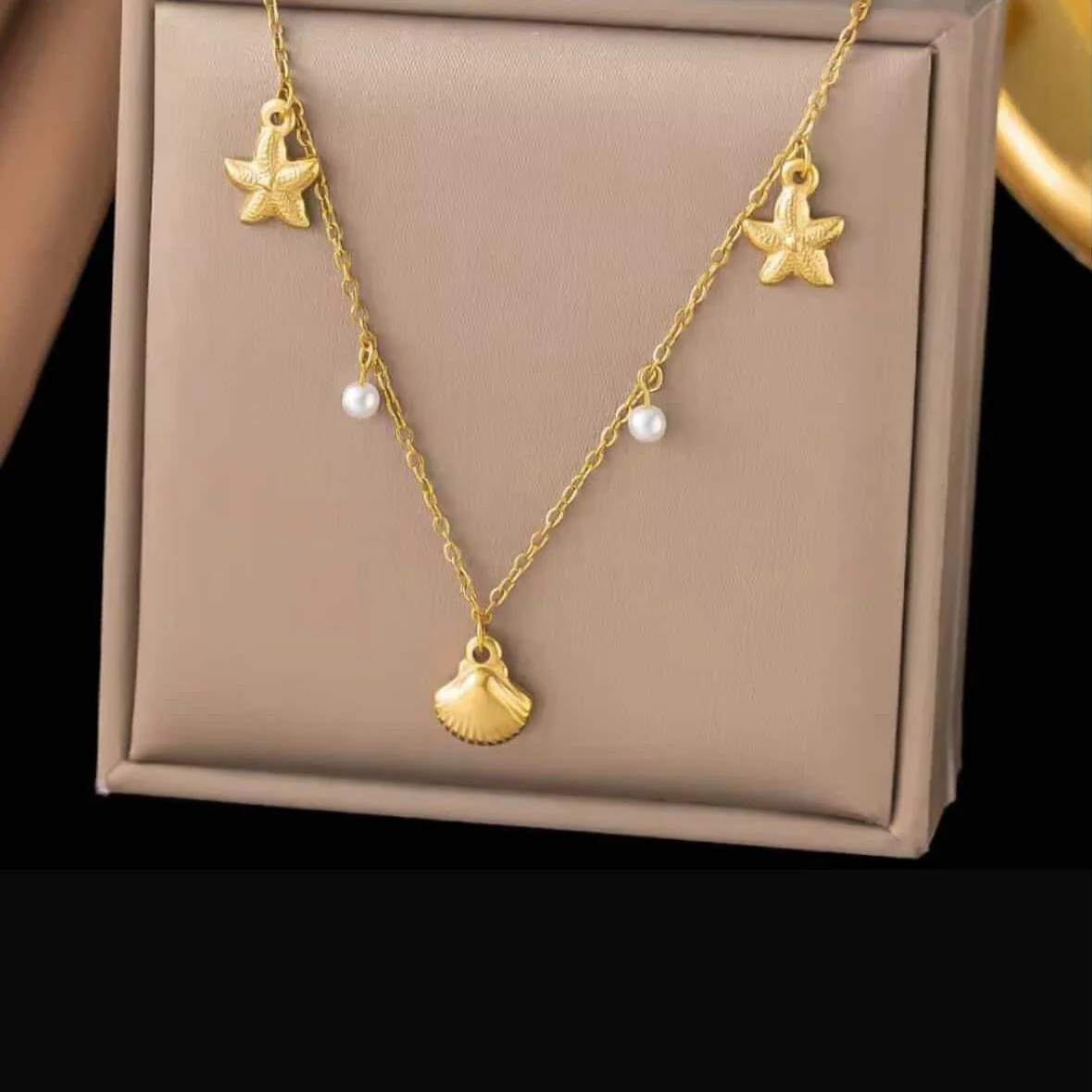 Anti tarnish charm Neklace