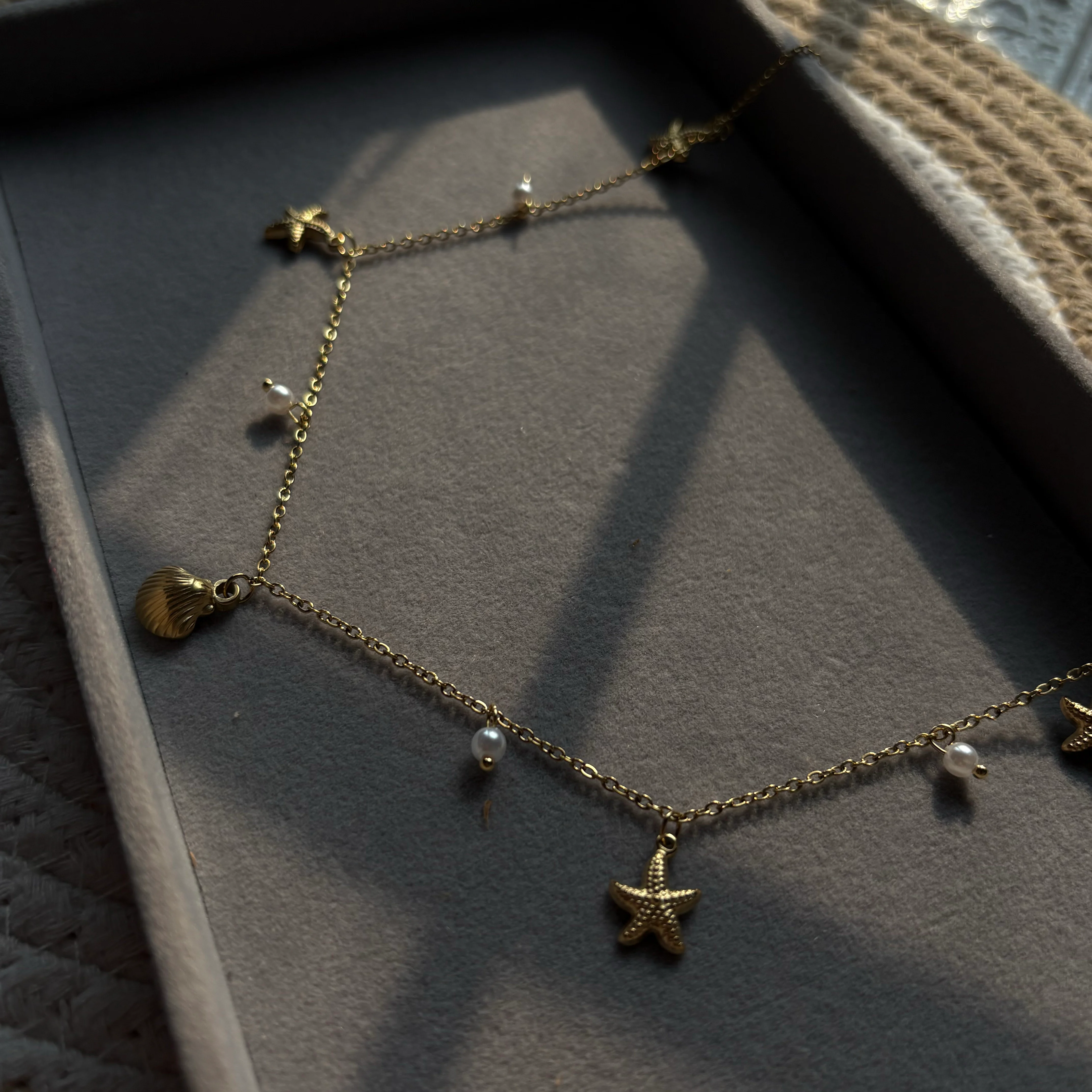 Anti tarnish charm Neklace 4