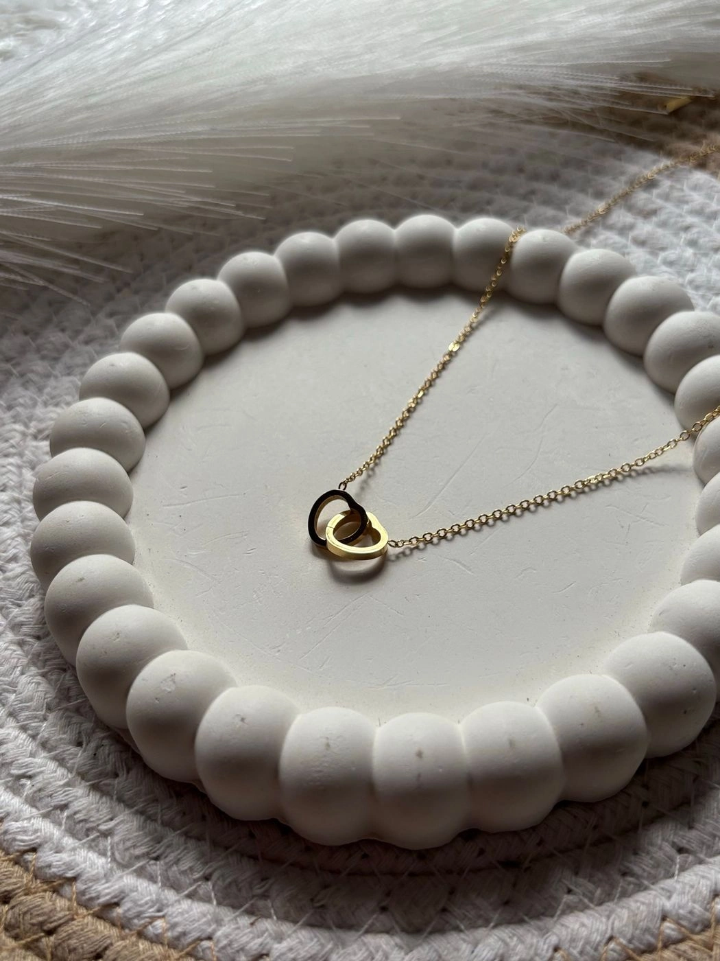 Golden Heart Pendant chain 3