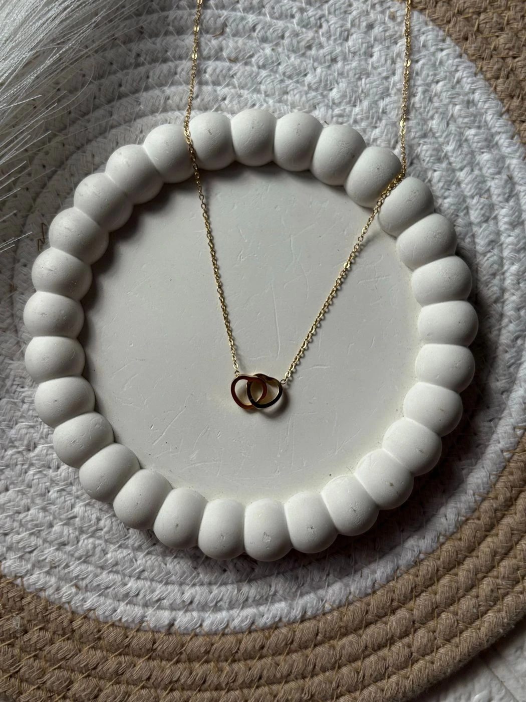 Golden Heart Pendant chain 4