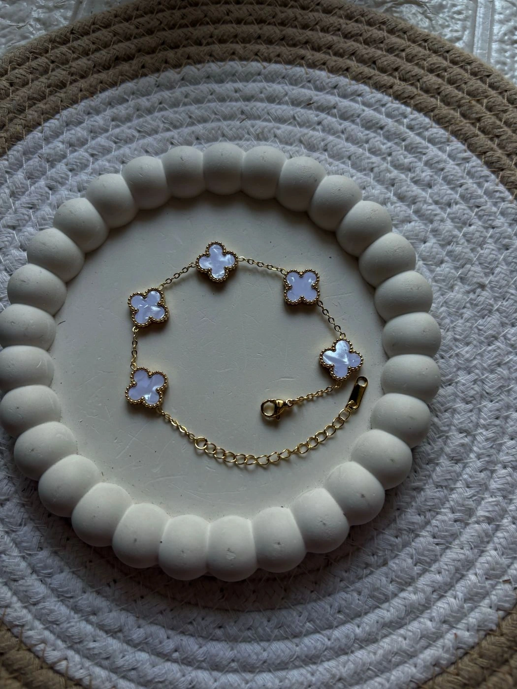 White Clover Bracelet 3