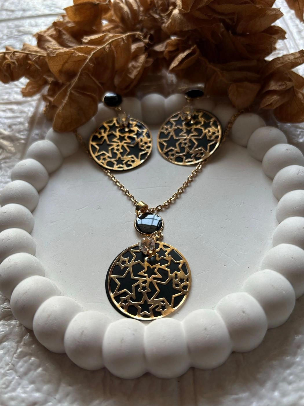 Trendy Chain & Earring 3