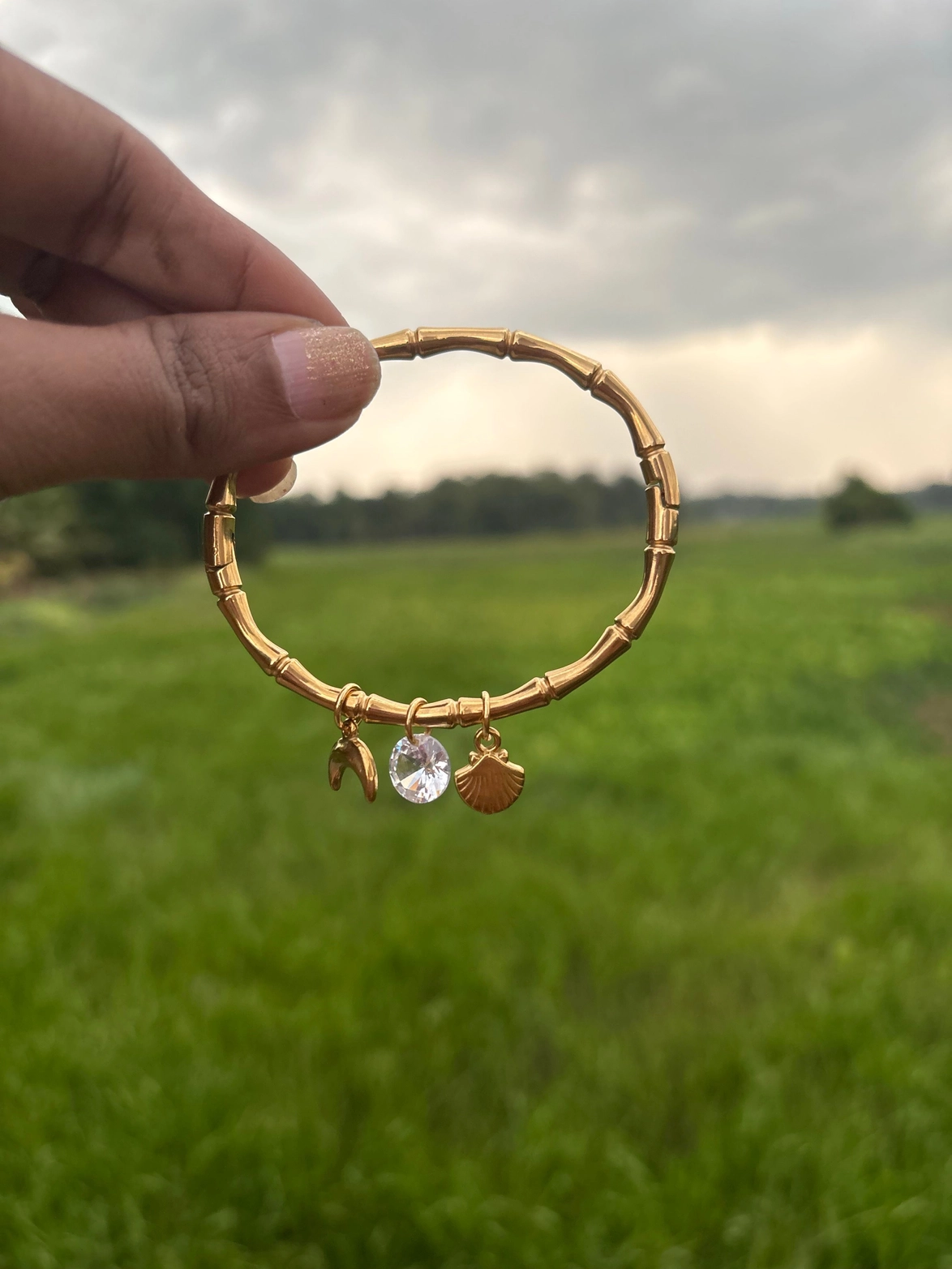 Bamboo charm Bracelet 2