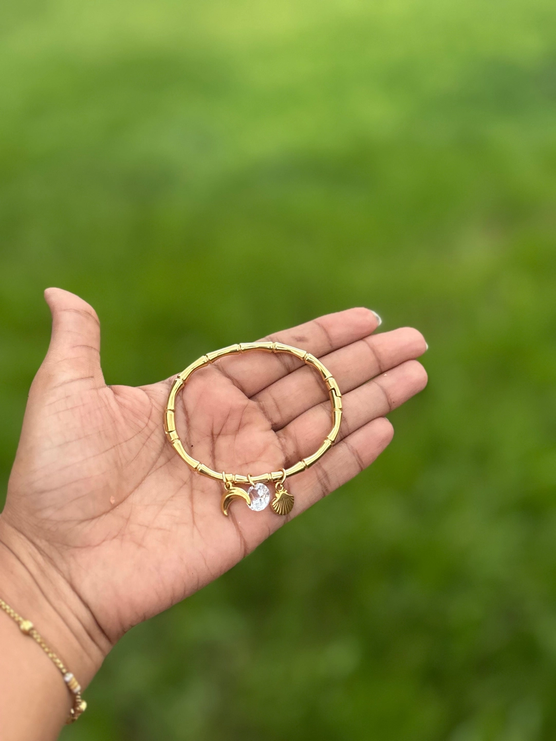 Bamboo charm Bracelet 3