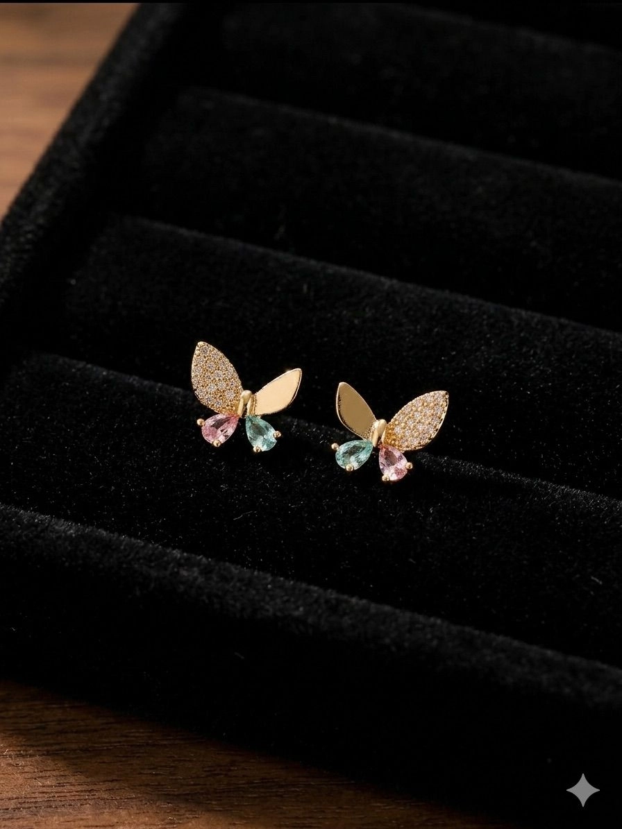 CZ stone Anti tarnish Earring 2