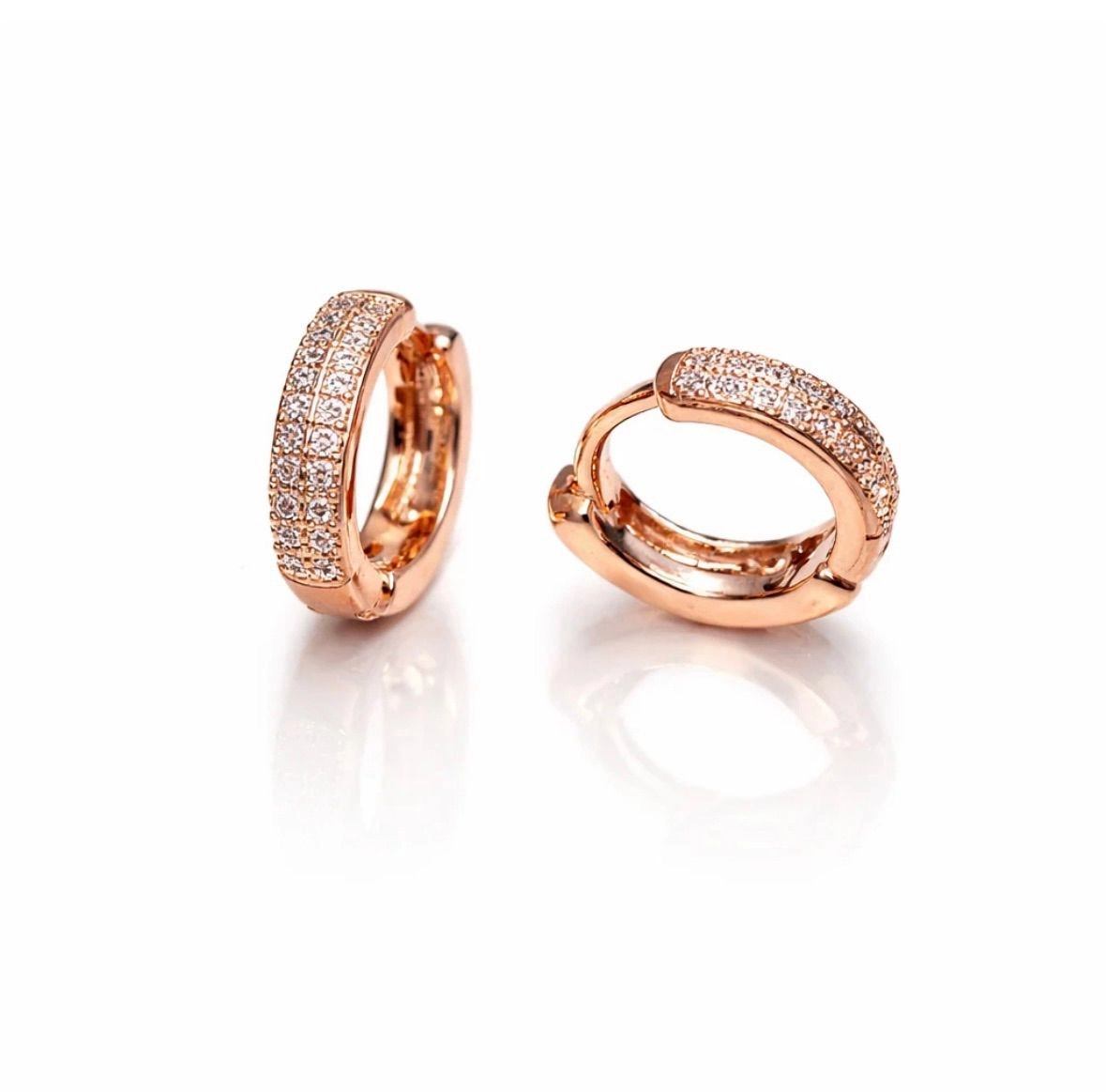 Cz stone anti tarnish earring 1