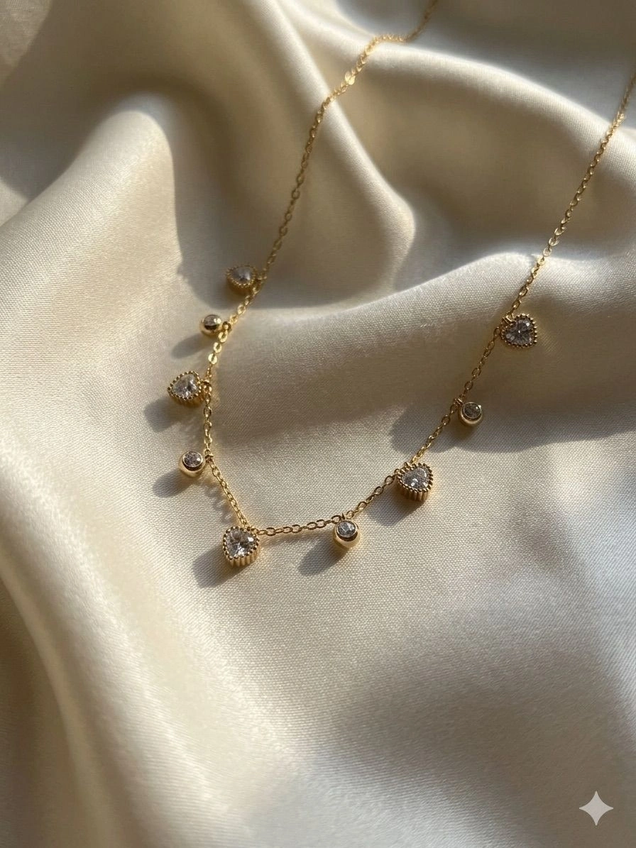Heart charm Neklace 1